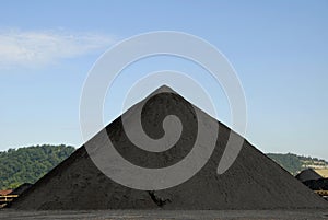 Stockpile of Coal photo