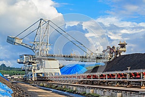 Stockpile of Coal photo