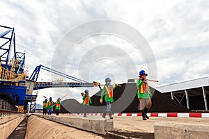 Stockpile of Coal photo