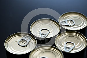 Stockpiling cans due to coronavirus outbreak