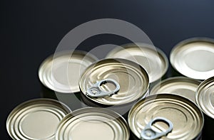 Stockpiling cans due to coronavirus outbreak