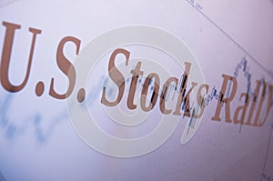 Stocks rally photo