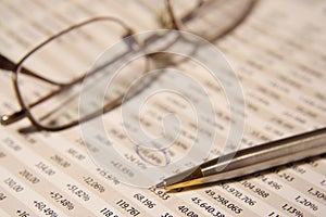 Stocks report photo