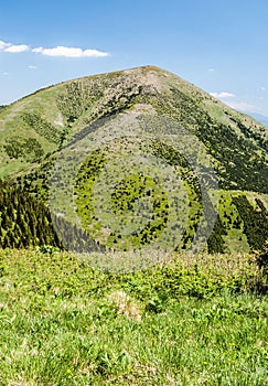 Stoh hill in Mala Fatra mountains in Slovakia