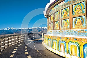 Stok Kangri Range from Shanti Stupa , Leh-Ladakh, India