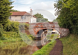 Stoke Pound Bridge, Worcester and Birmingham Canal.