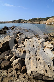 Stolac naturist stony beach on the island of Rab FKK