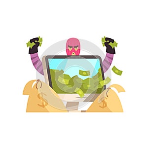 Stolen Money Hacker Composition