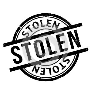 Stolen rubber stamp