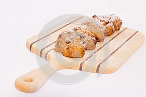 Stollen Bread Baking Maple Cutting Board Christmas Holiday
