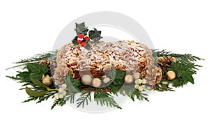 Stollen Christmas Cake