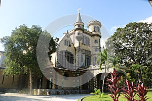 Stollmayer`s Castle in Port of Spain, Trinidad and Tobago