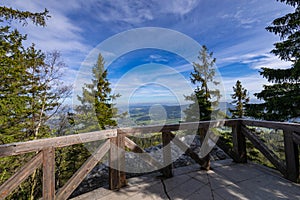 Stolowe Mountains National Park in Kudowa-Zdroj, Poland. A popular destination for trips in Poland