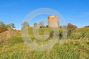 The Stolper Tower Grue tzpott in the Uckermark in Brandenburg