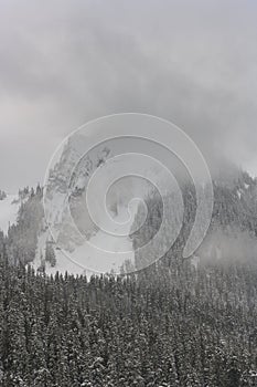 Stom Blows Over Pinnacle Peak photo