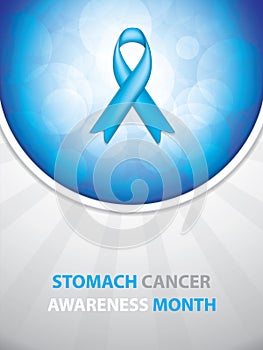 Stomach Cancer Awareness Month Background