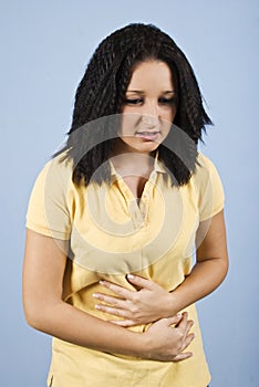 Stomach pain youth female