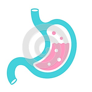 Stomach vector icon