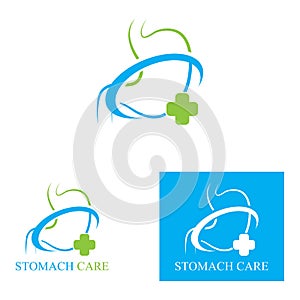 stomache care vector illustration