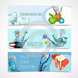 Stomatology Banner Set