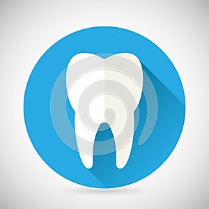 Stomatology and Dental Treatment Symbol Tooth Icon