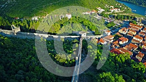 Ston east wall, aerial