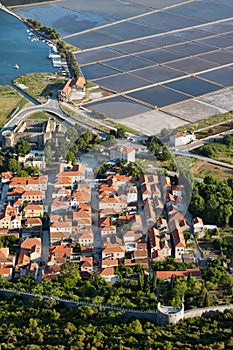 Ston small town near Dubrovnik