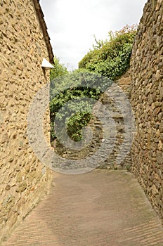 Stone alley in Monells photo