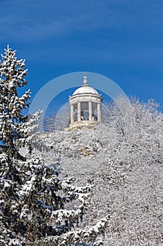 Stone arbor. Pyatigorsk.