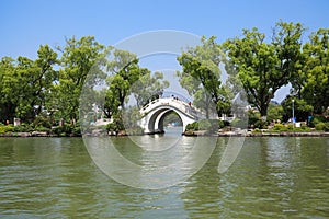 Stone arch bridge in guilin