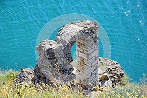 Stone Arch in Kaliakra Bulgaria Top Touristic Destination Portrait