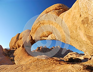 Stone arch near Spitzkoppe