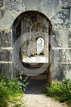 Stone archway