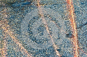 Stone background, sea stone texture