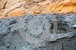 Stone background, sea stone texture