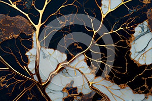 Stone background texture, ai generation