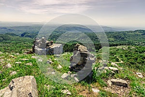 Stone Balancing On Monte Labbro