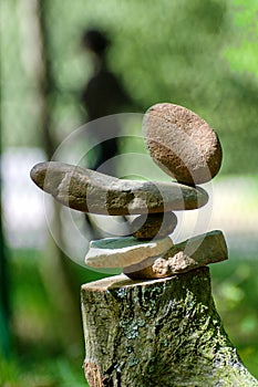 Stone balancing