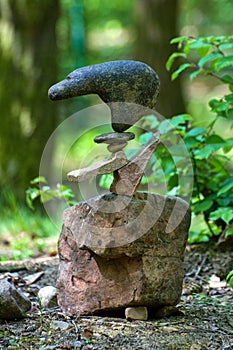 Stone balancing
