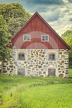 Stone Barn Gable End