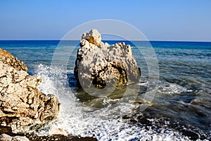 Stone on the beach