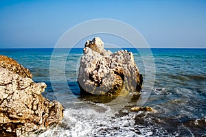 Stone on the beach