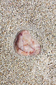 Stone on the beach macro background high quality 50,6 Megapixels