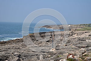 Stone Beach Near Fort Of Saint George Of Octaves In Cascais. Photograph of Street, Nature, architecture, history, Geology. April