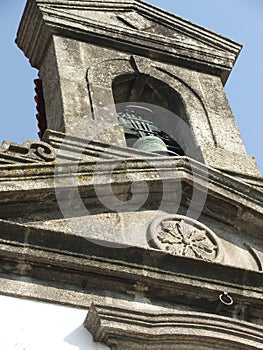 Stone Bell tower Old Portugal
