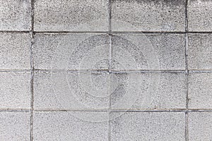 Stone block wall seamless background and pattern texture