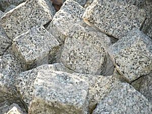 stone blocks superposed