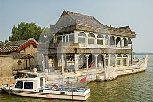 Stone boat, Summer Palace, Beijing