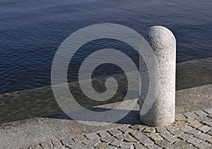 Stone bollard