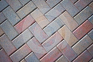 Stone Brick Patio Pavers, Colorful